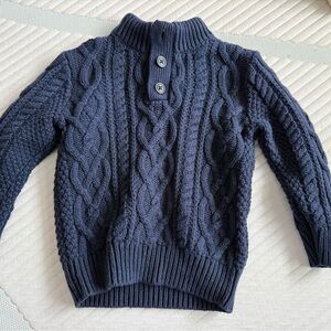 GAP Navy Cable Knit Sweater